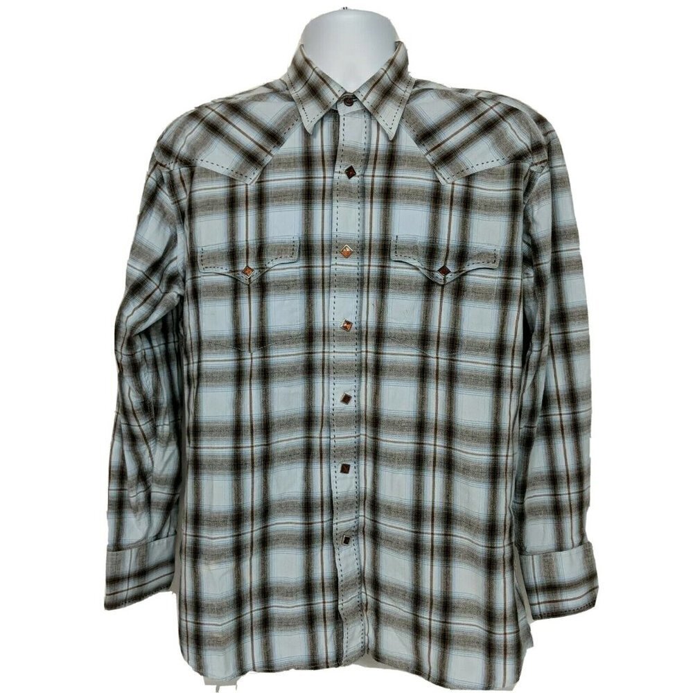 Brooks and Dunn Panhandle Slim Western Shirt Large